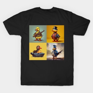 4 Civil War Era Duck Caricatures T-Shirt